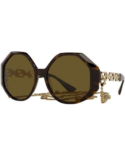 Versace Sunglasses, Ve4395 59 - Green
