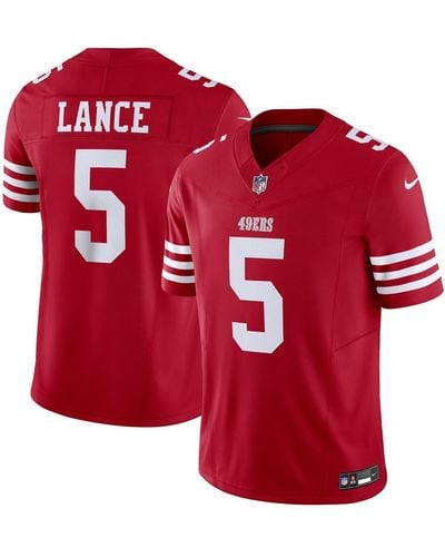 Nike Trey Lance San Francisco 49ers Vapor F.u.s.e. Limited Jersey - Red
