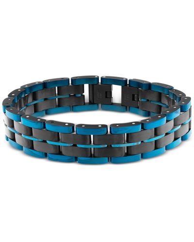 Black Jack Jewelry Watch Link Bracelet - Blue