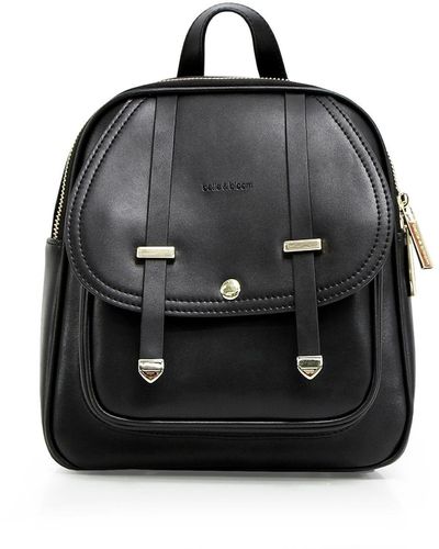 Belle & Bloom Camila Leather Backpack - Black