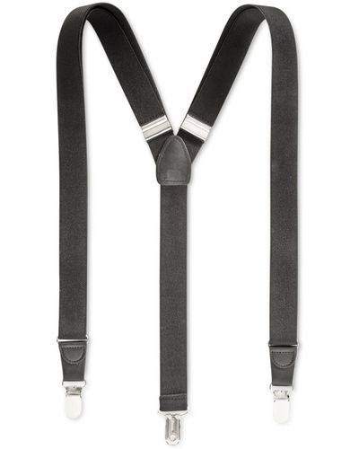 Club Room Suspenders - Black