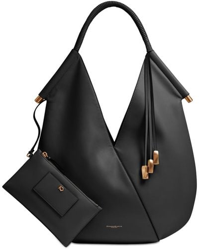Donna Karan Baldwin Shoulder Bag - Black