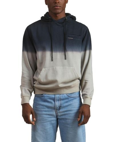 Members Only Emerson Ombre Hooded Sweatshirt - Blue