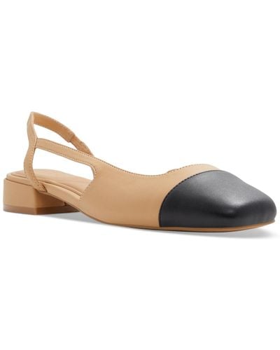 ALDO Amandine Slingback Cap Toe Block-heel Flats - Multicolor
