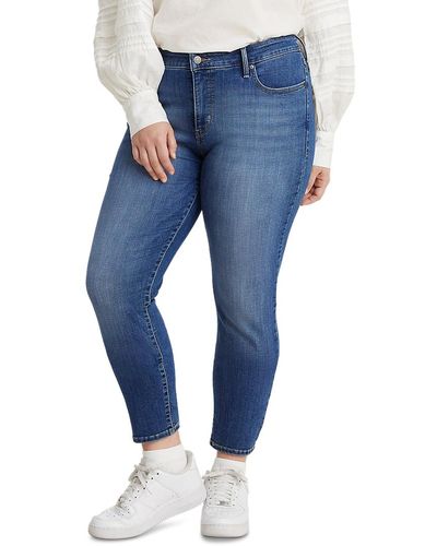 Levi's Trendy Plus Size 311 Shaping Skinny Jeans - Blue