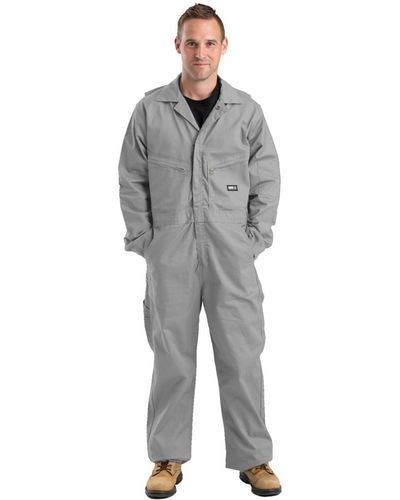Bernè Big & Tall Flame Resistant Unlined Coverall - Gray