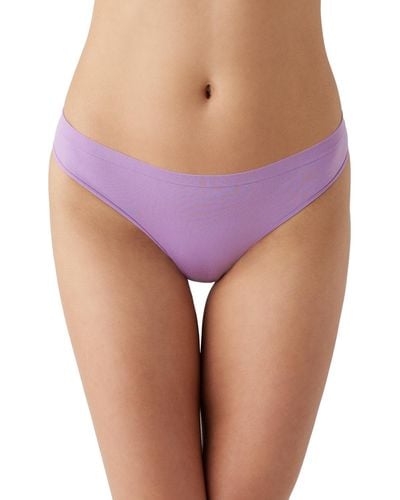 B.tempt'd By Wacoal Comfort Intended Thong Underwear 979240 - Purple
