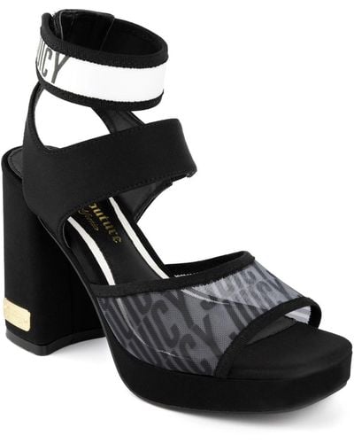 Juicy Couture Graciela Dress Sandals - Black