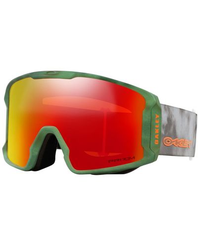 Oakley Line Miner L Stale Sandbech Signature Series Snow goggles - Red