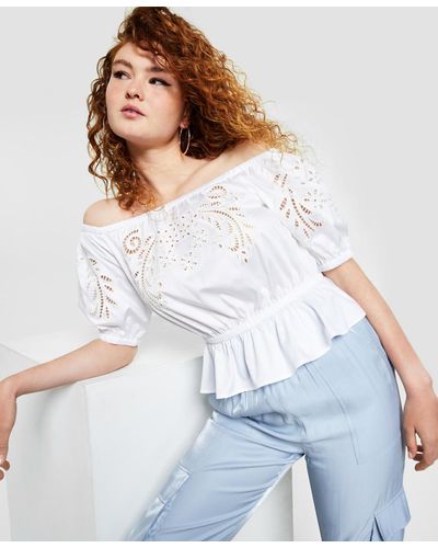 Guess Long-sleeved tops for Women | Online Sale up to 72% off