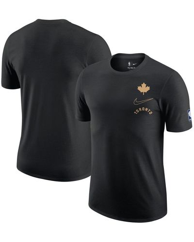 Nike Toronto Raptors 2022/23 City Edition Courtside Max90 Vintage-like Wash T-shirt - Black
