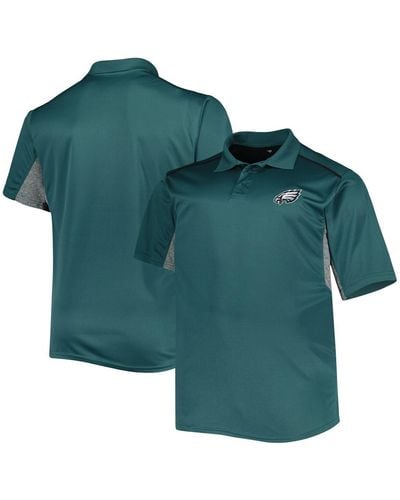 Profile Philadelphia Eagles Big And Tall Team Color Polo Shirt - Green