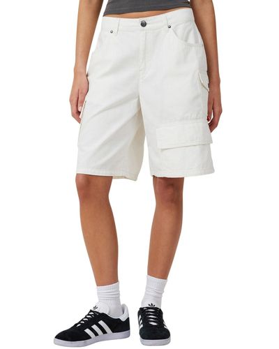Cotton On baggy Utility Shorts - White