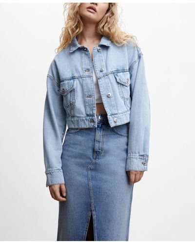 Mango Jean and denim jackets for Women | Online Sale up to 60% off | Lyst