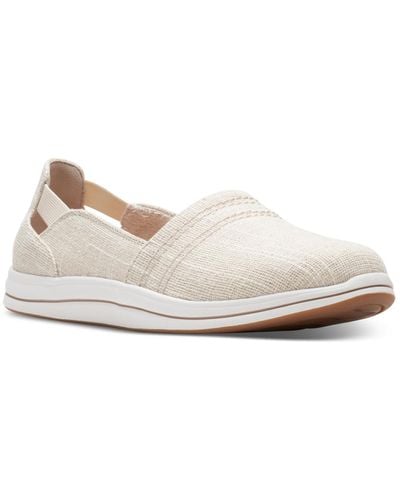 Clarks Cloudsteppers Breeze Step Ii Slip On Sneakers - White