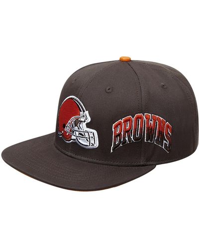 Pro Standard Cleveland S Hometown Snapback Hat - Brown