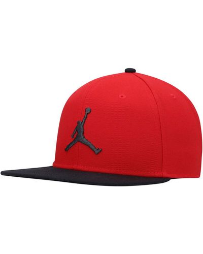 Nike Pro Jumpman Snapback Cap - Red
