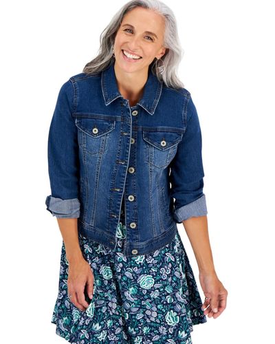 Style co denim deals jacket