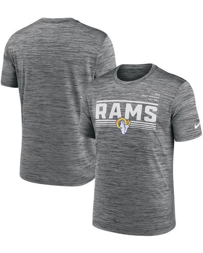 Nike Indianapolis Colts Yardline Velocity Performance T-shirt - Gray
