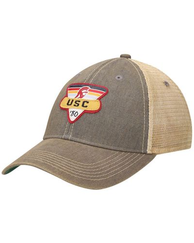 Legacy Athletic Usc Trojans Legacy Point Old Favorite Trucker Snapback Hat - Gray