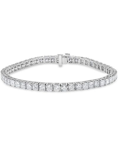 Macy's Diamond Princess Tennis Bracelet (10 Ct. T.w. - Metallic