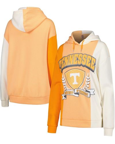 Gameday Couture Tennessee Volunteers Hall Of Fame Colorblock Pullover Hoodie - Orange