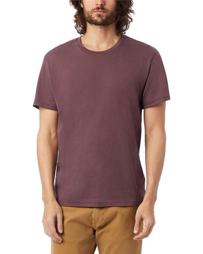 Alternative Apparel Crew T-shirt - Purple