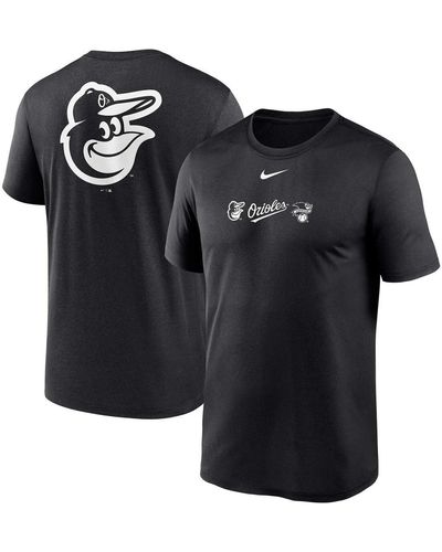 Nike Baltimore Orioles Fashion Over Shoulder Logo Legend T-shirt - Black
