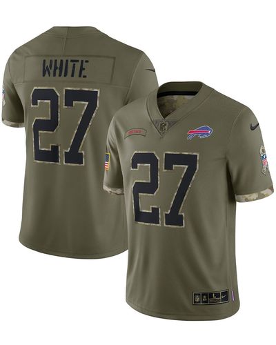 Nike Nick Bosa Olive San Francisco 49ers 2022 Salute To Service Limited Jersey - Green