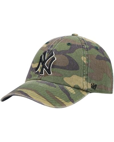 Fanatics '47 Brand New York Yankees Team Clean Up Adjustable Cap - Green