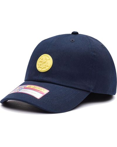Fan Ink Club America Casuals Adjustable Hat - Blue