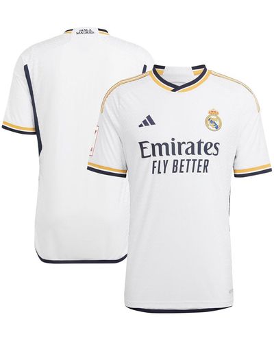 adidas Originals Real Madrid 2023/24 Authentic Jersey - White