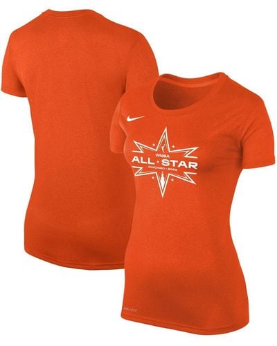 Nike 2022 Wnba All-star Game Logo Legend Performance T-shirt - Orange