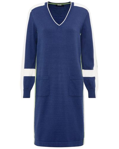 Olsen Dress Flat Knit Short (till 105cm) - Blue