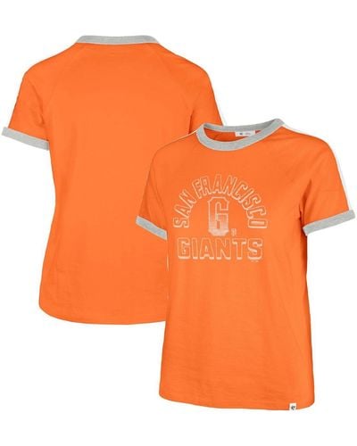 '47 San Francisco Giants City Connect Sweet Heat Peyton T-shirt - Orange