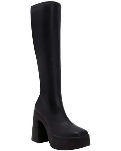 Katy Perry The Heightten Narrow Calf Stretch Boots - Black