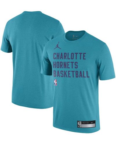 Nike Charlotte Hornets 2023/24 Sideline Legend Performance Practice T-shirt - Blue