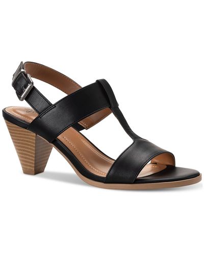 Style & Co. Haloww Slingback Dress Sandals - Black