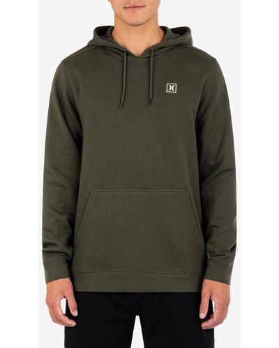 Hurley Icon Boxed Pullover Hooded Sweatshirt - Green