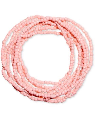 Style & Co. Beaded Bracelet Set - Pink