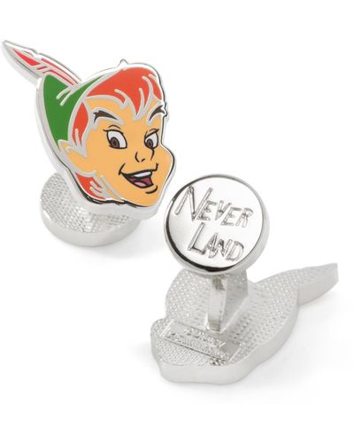 Disney Peter Pan Cufflinks - Metallic