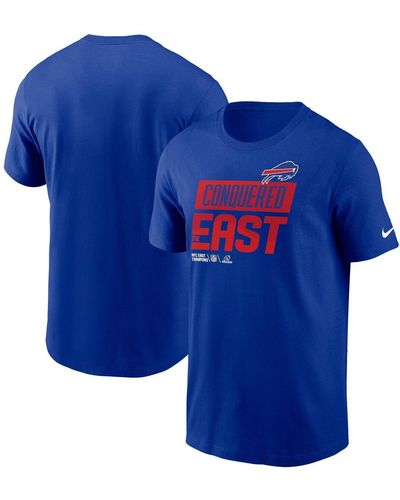 Buffalo Bills AFC East Division Champions 2021 Royal T-Shirt