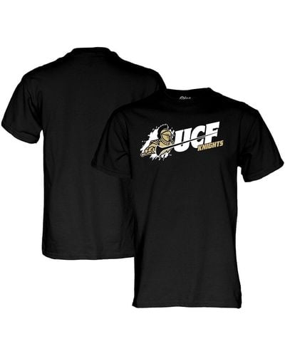 Blue 84 And Ucf Knights Jousting Knight T-shirt - Black