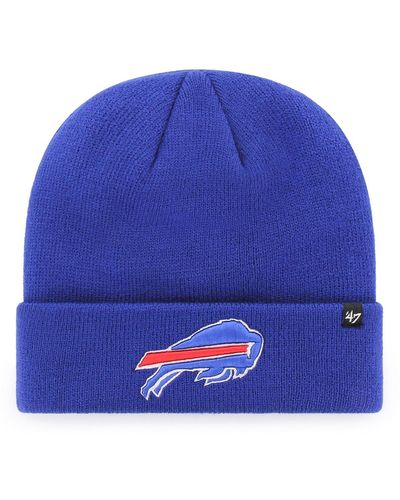 '47 Buffalo Bills Primary Basic Cuffed Knit Hat - Blue