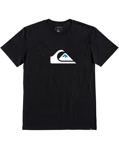 Quiksilver Quicksilver Comp Logo Short Sleeves T-shirt - Black