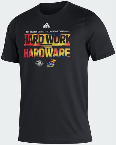 Fanatics adidas Men's Black Kansas Jayhawks 2022 NCAA Men's Basketball  Tournament March Madness National Champions T-Shirt - Macy's