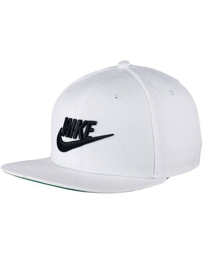 Nike Pro Futura Adjustable Snapback Hat - White