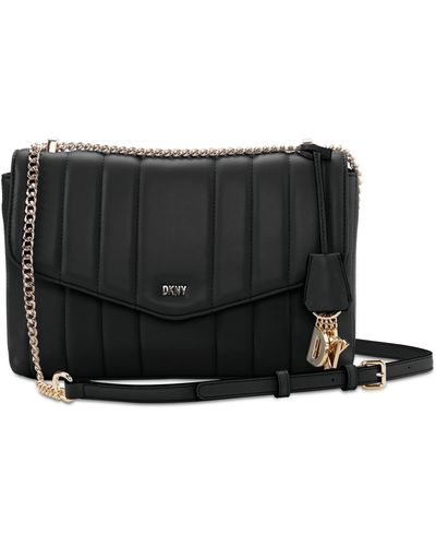 DKNY: shoulder bag for woman - Ivory  Dkny shoulder bag R243BV20 online at