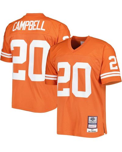 Mitchell & Ness Earl Campbell Texas Longhorns Authentic Jersey - Orange