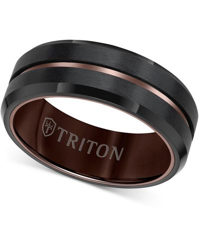 Triton Brush Finished Center Line Band - Brown